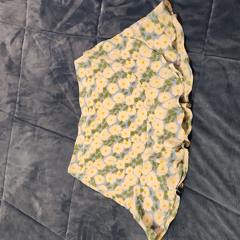 Floral skort